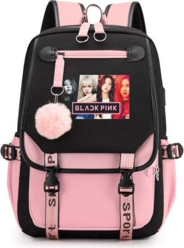 BLACKPINK Ryggsekk Skolesekk - Perfet 2