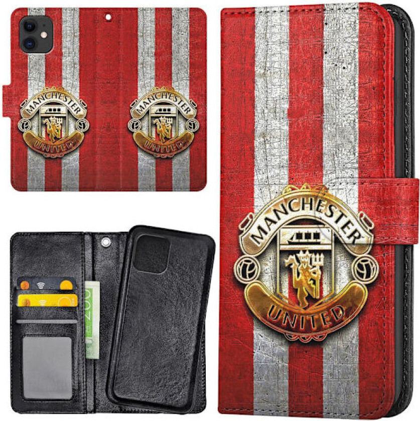 iPhone 12 Mini - Lommebok Deksel Manchester United
