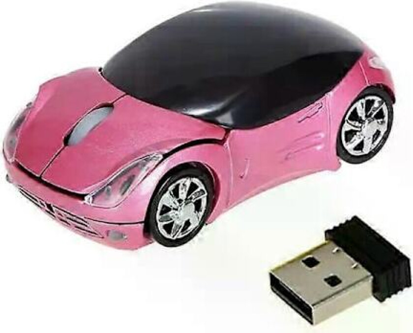 Trådløs Mus Batteri Mus Trådløs Datamus 2.4G Kontor Gaming Mus 3 Taster Søt Bil Interessant Mus For Laptop PC