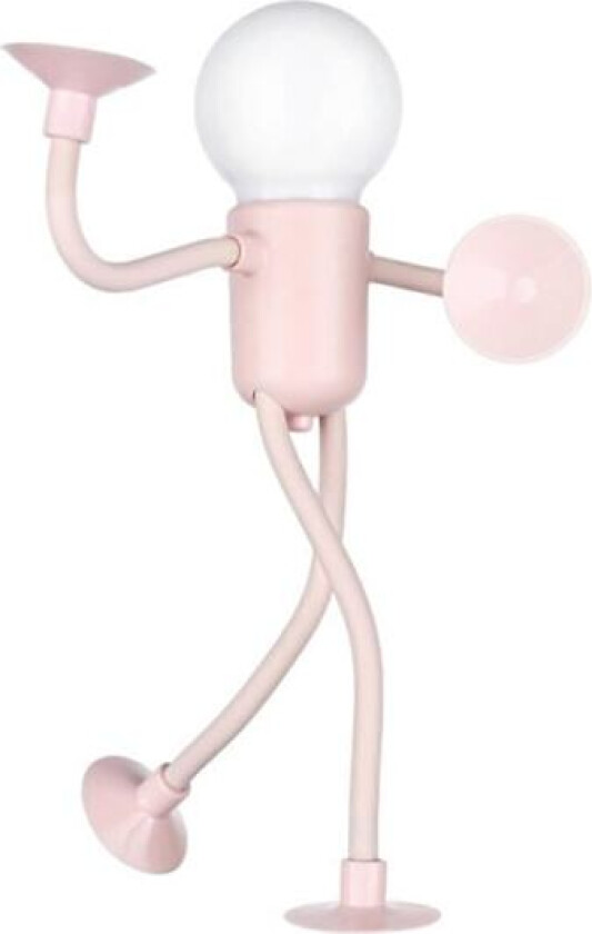 LED Nattlampe ved Sengen, Formbar, Morsom Nattlys med Sugekopp, Mykt Lys, DIY Form, Søtt Lys