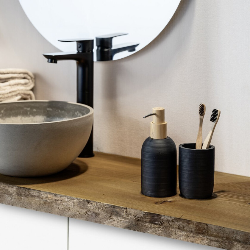 WENKO ALTAVALLE SÅPEDISPENSER SORT