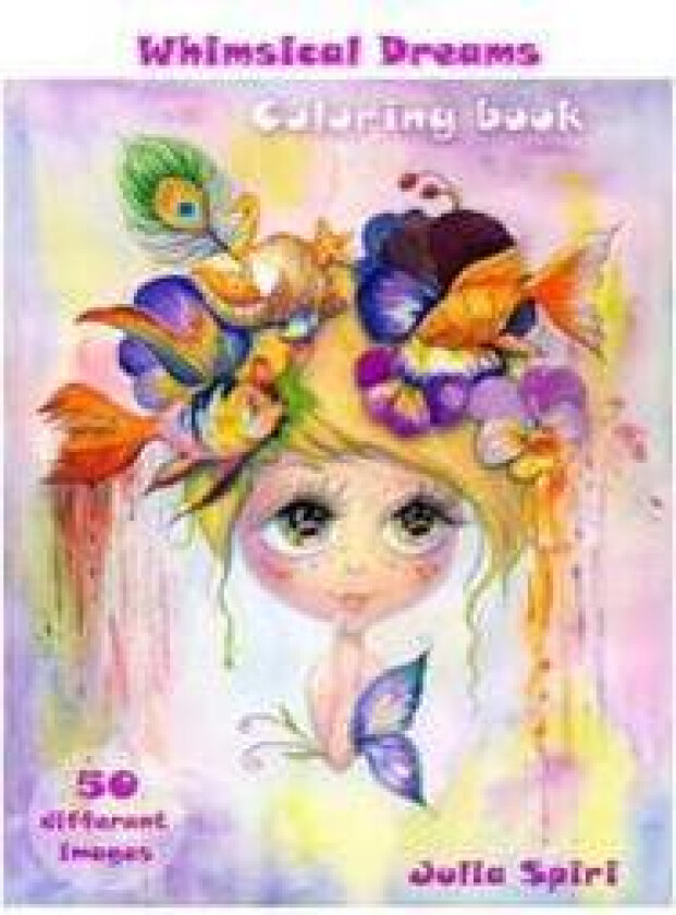 Adult Coloring Book - Whimsical Dreams