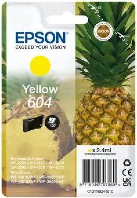 Ink Yellow 604 2.4ml