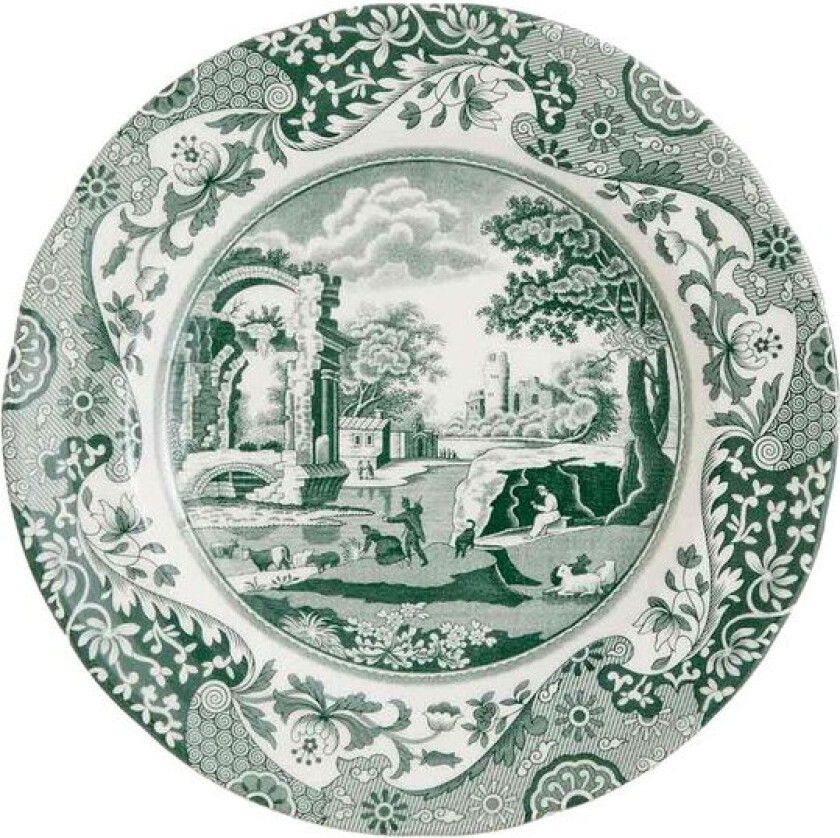 Heritage Green Italian tallerken 15 cm