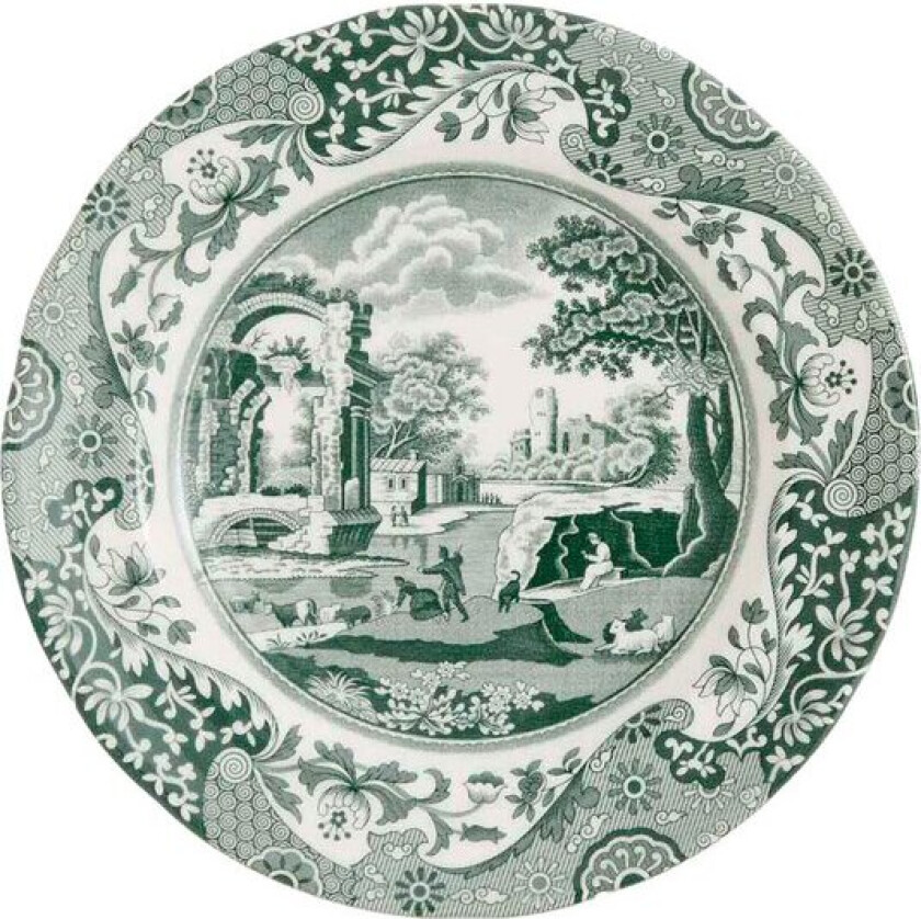 Heritage Green Italian tallerken 20 cm