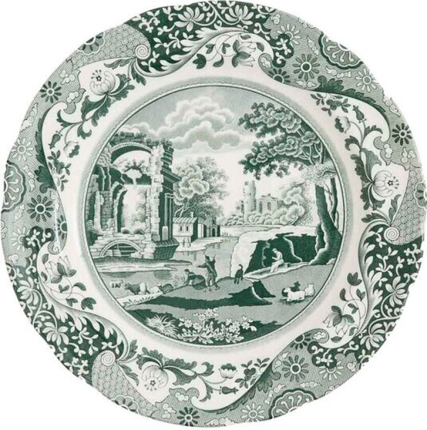 Heritage Green Italian tallerken 27 cm