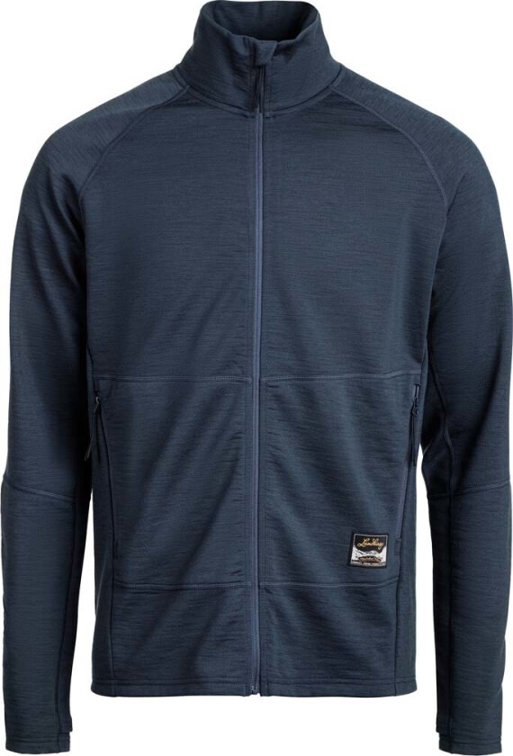 Men's Tived Merino Full Zip Deep Blue