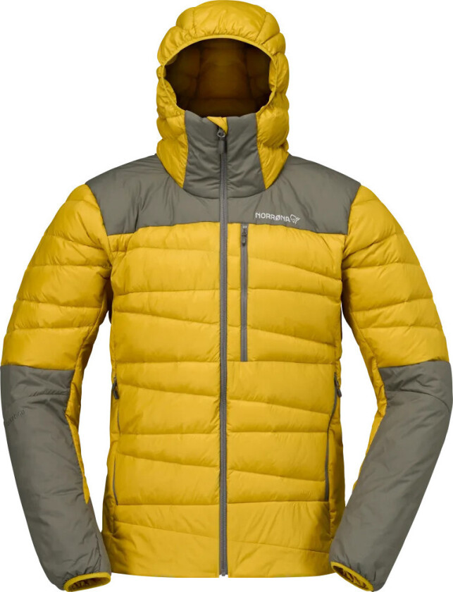 Men's Falketind Down750 Hood Golden Palm