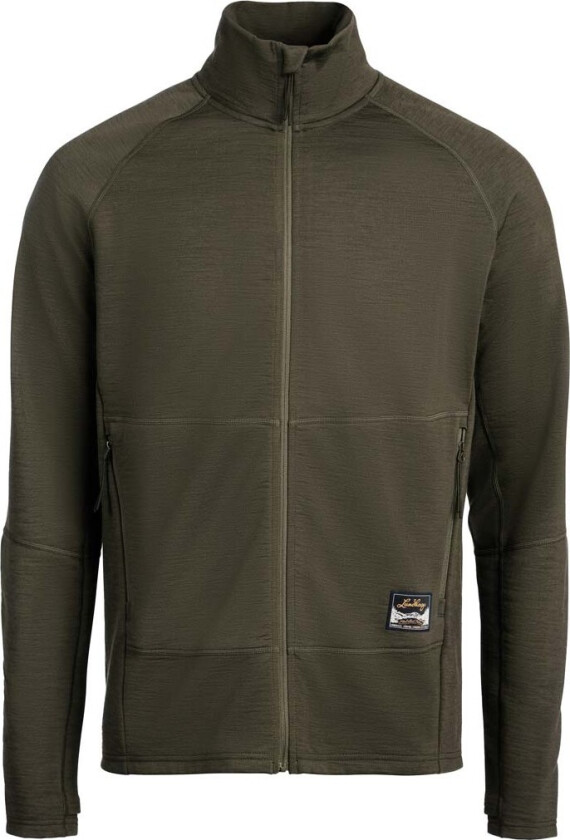 Men's Tived Merino Full Zip Forest Green
