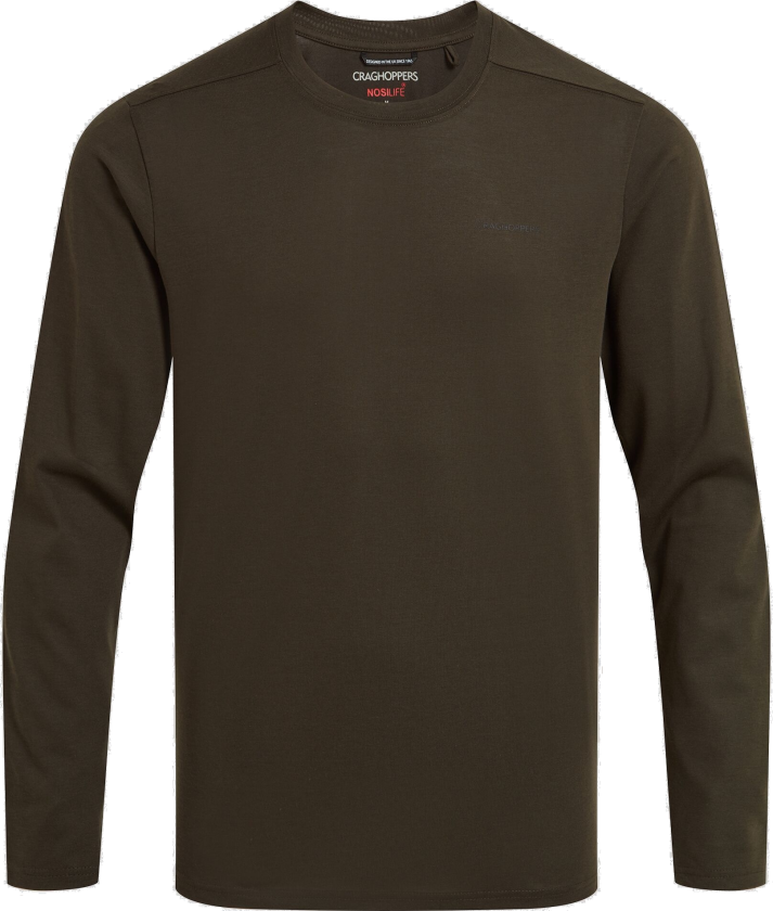Men's Nosilife Abel Long Sleeved T-Shirt Woodland Green