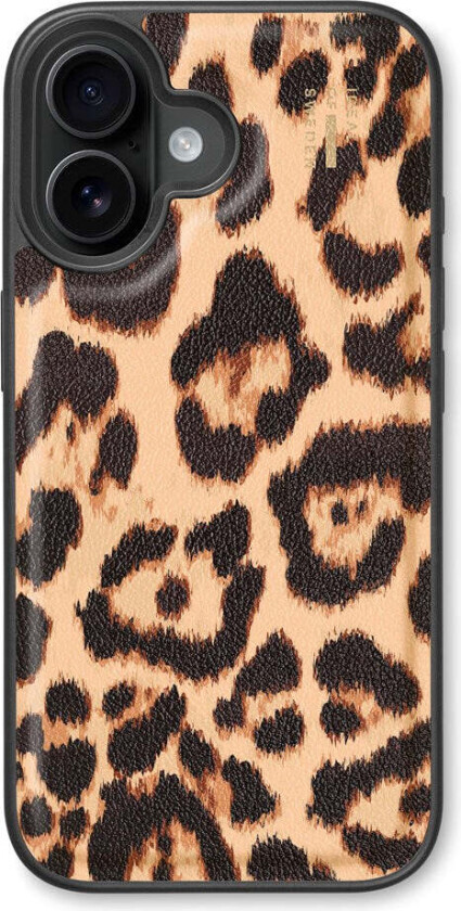 iDeal Of Sweden iPhone 16 Vegan Leather Deksel - Timeless Leo