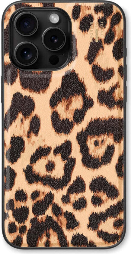 iDeal Of Sweden iPhone 15 Pro Max Vegan Leather Deksel - Timeless Leo