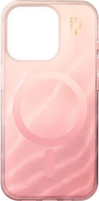 iPhone 16 Pro iDeal Of Sweden Clear Deksel - MagSafe Kompatibel - Rose Blush