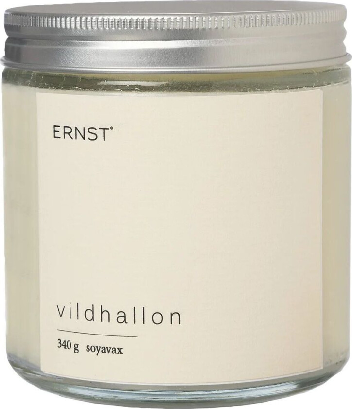 duftlys i glass med lokk Ø9 cm Villbringebær