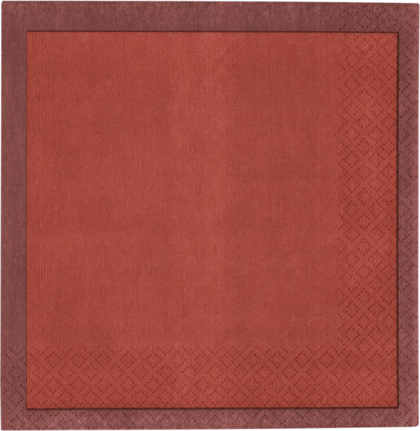 papirservietter 33x33 cm 20-pakning Kirsebær-rød