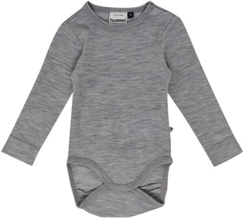 Hmlmini body i ull, Grey Melange