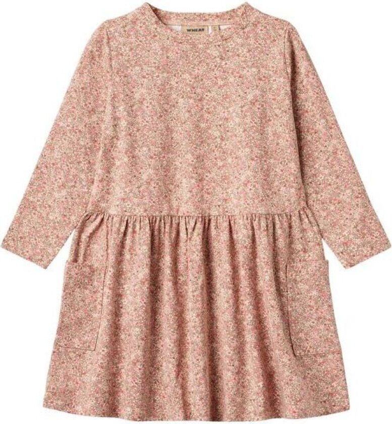 Bessie kjole til barn, Rose Dust Flowers