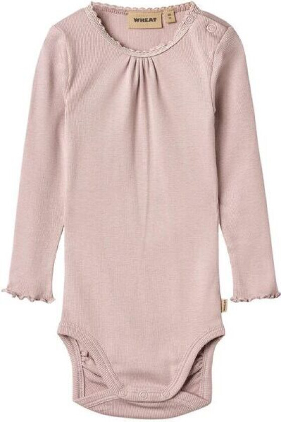 Lotta ribb lace body, Soft Lilac