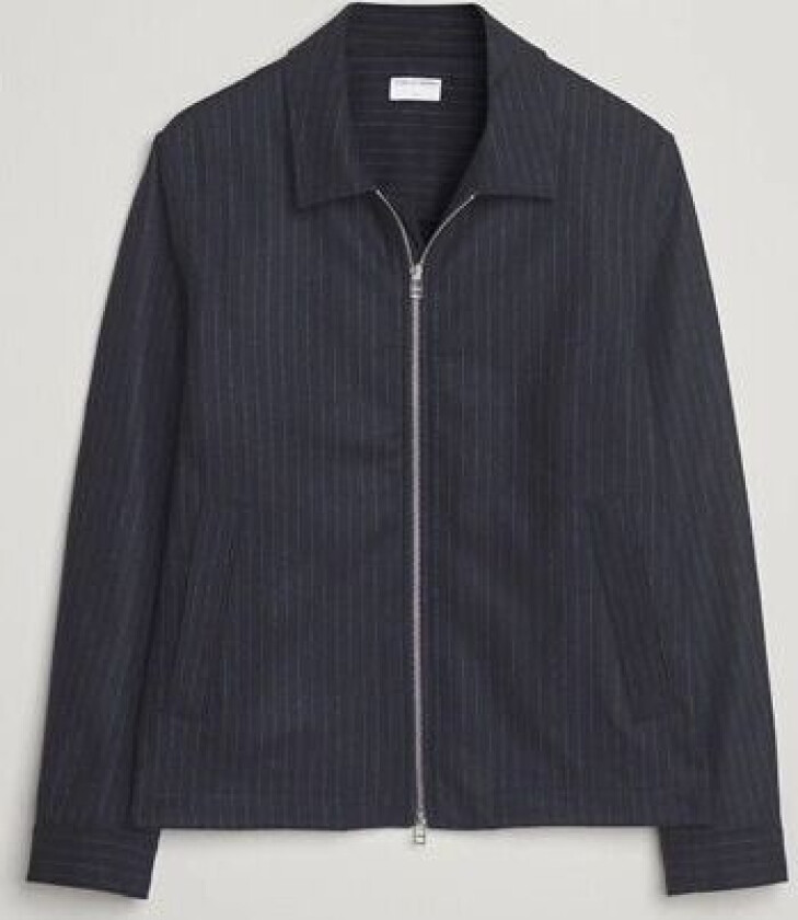Barnaby C Pinstripe Shirt Jacket