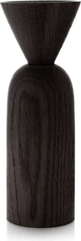 Applicata Shape cone vase Svartbeiset eik