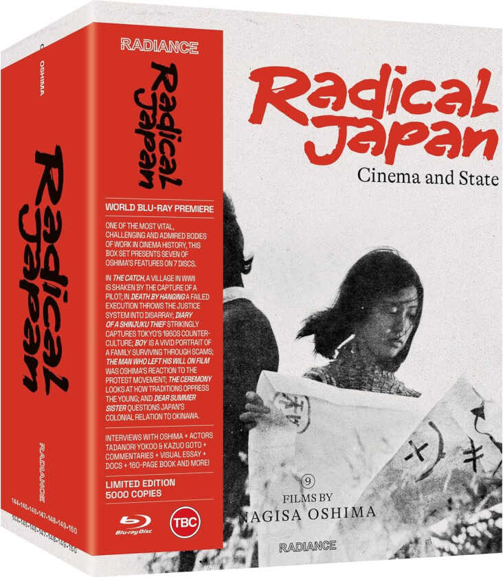 Radical Japan: Cinema and State Nine Films by Nagisa Oshima Bluray