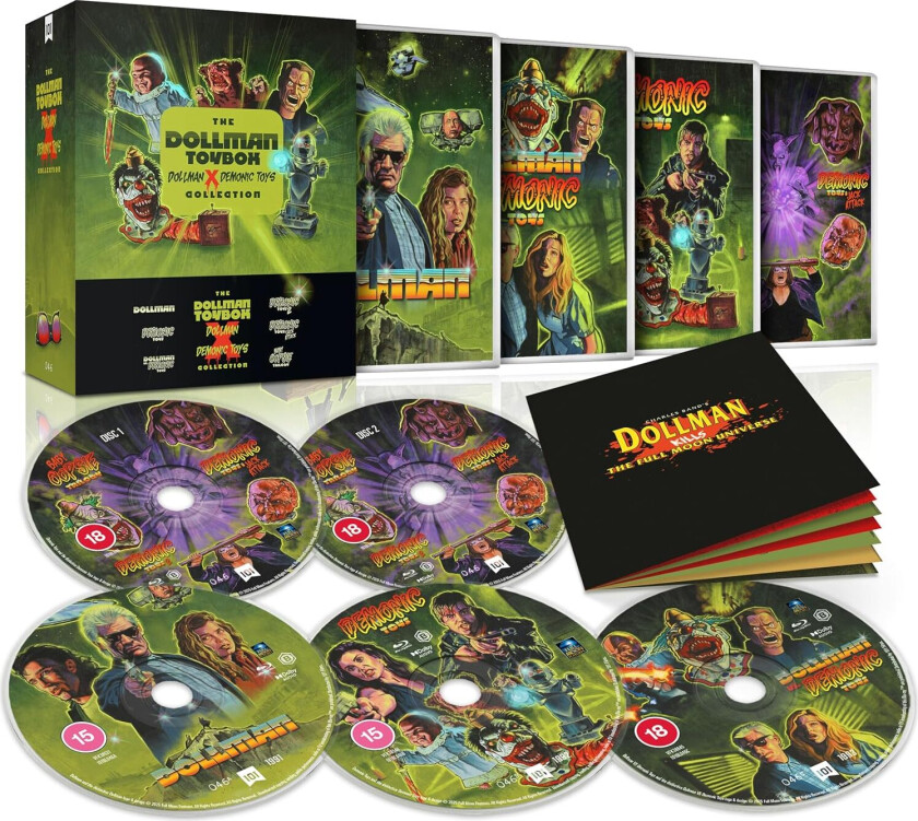 The Dollman Toybox: Dollman X Demonic Toys Collection Bluray