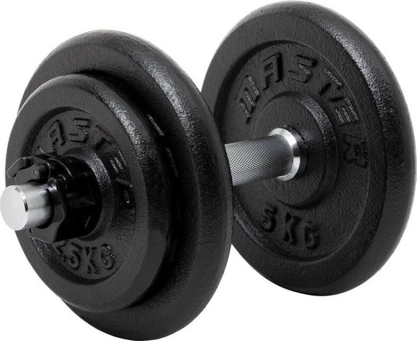 Hantelsett 17 kg 30 mm, Manualsett