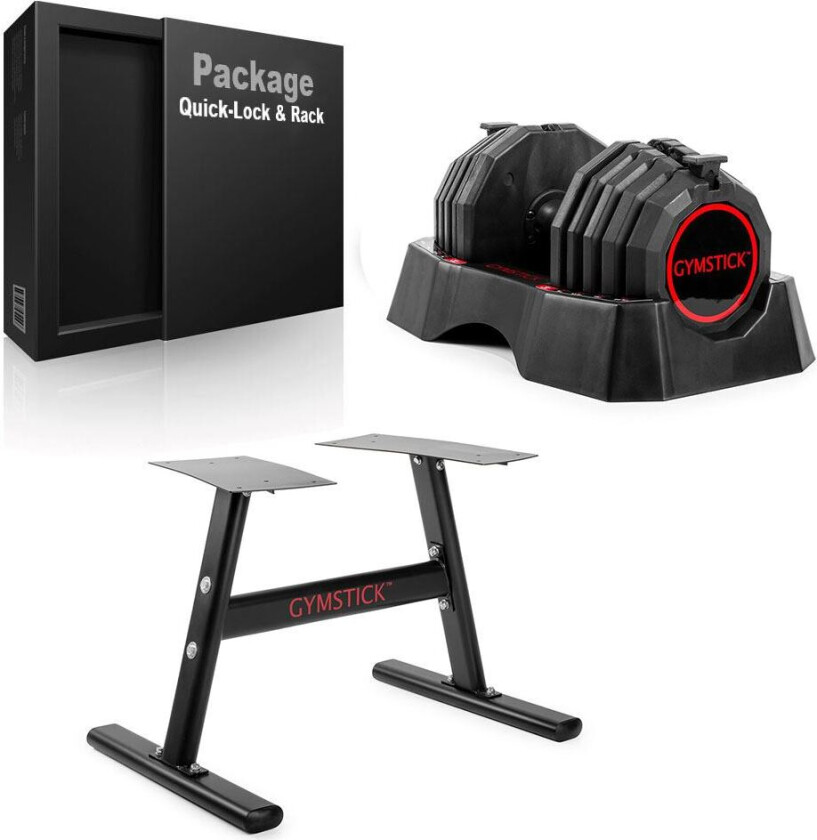 Quick Lock + stativ, 1x22,5 kg, Manualer justerbare