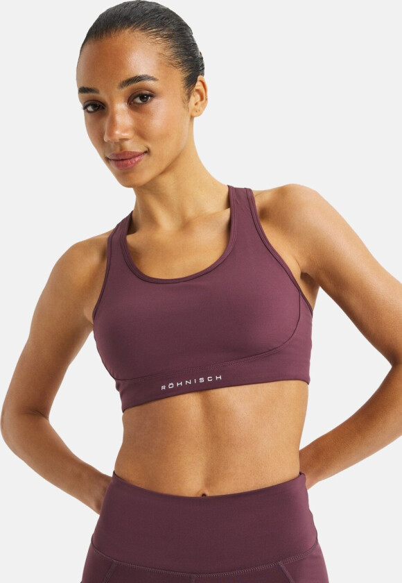 Flattering Mesh Sportsbra, Huckleberry, L, Sport-BH