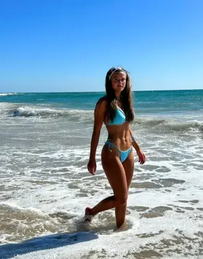 Blå - Harmony Bikini Triangle