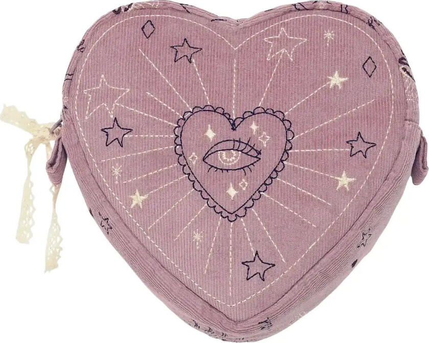 Heart Makeup Bag Purple Magic Heart - Pink - ONE SIZE