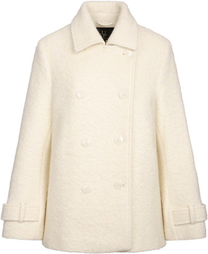 Harmony Jacket Cream S Wool boiled short jacket
