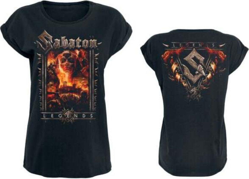 T-skjorte - Legends - S til 5XL - Damer - svart