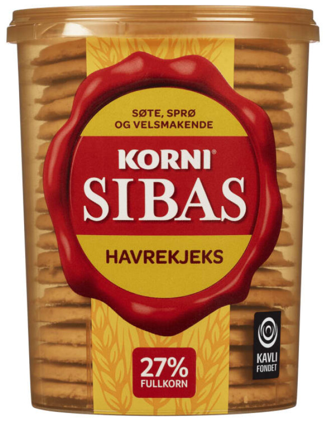 Sibas Havrekjeks 290g