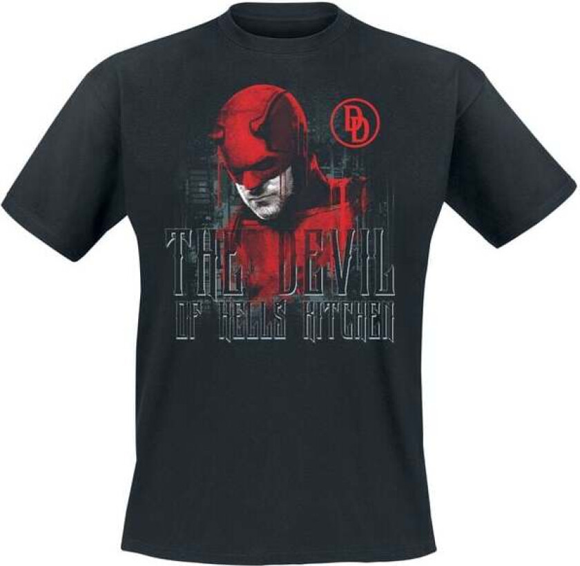 T-skjorte - The Devil of Hell's Kitchen - S til 4XL - Herrer - svart