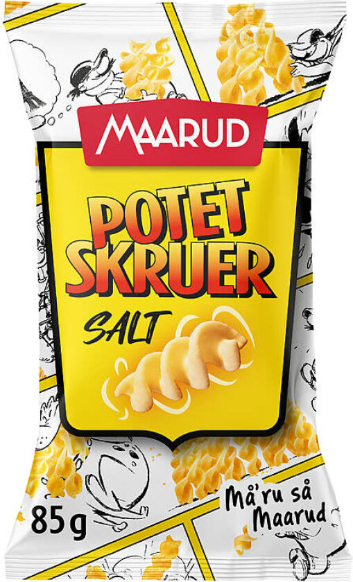 Potetskruer Salt 85g