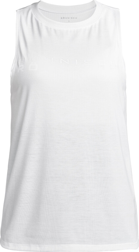 Clara Loose Singlet XS, White