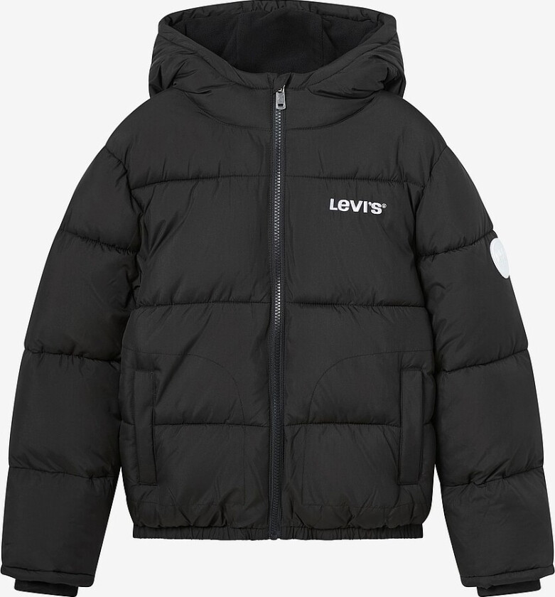 Pufferjakke Lvb Hvwt Puffer With Logo Elas - Svart