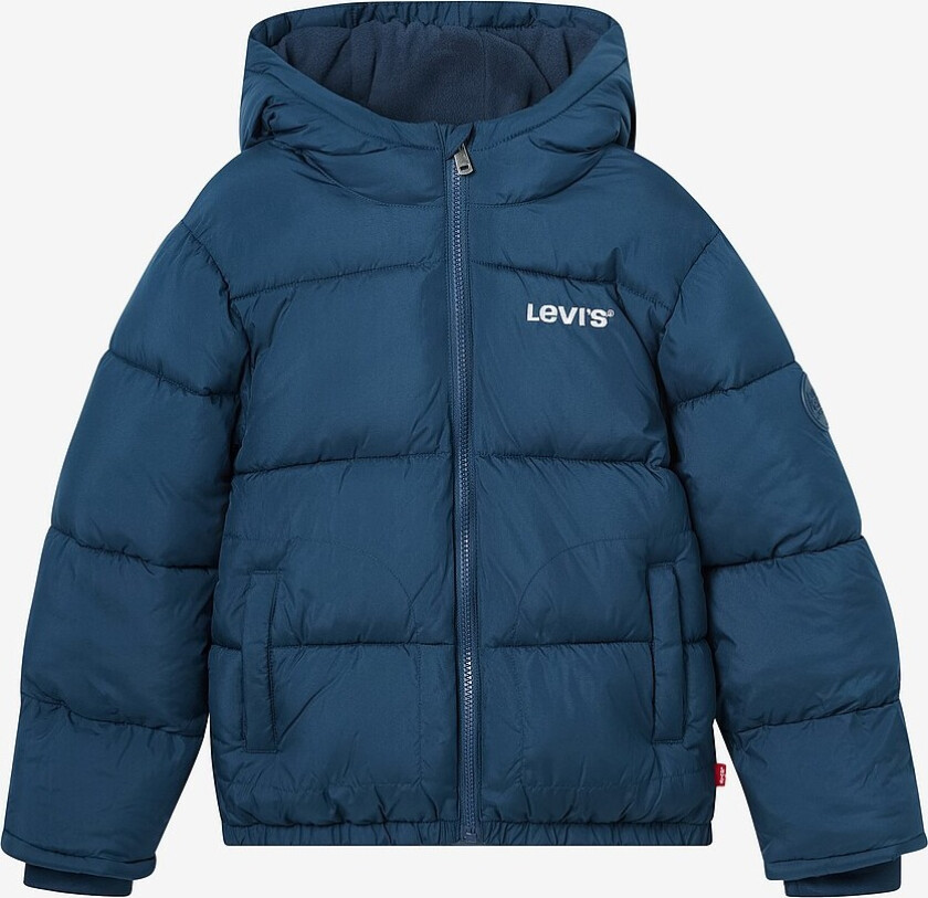 Pufferjakke Lvb Hvwt Puffer With Logo Elas - Blå