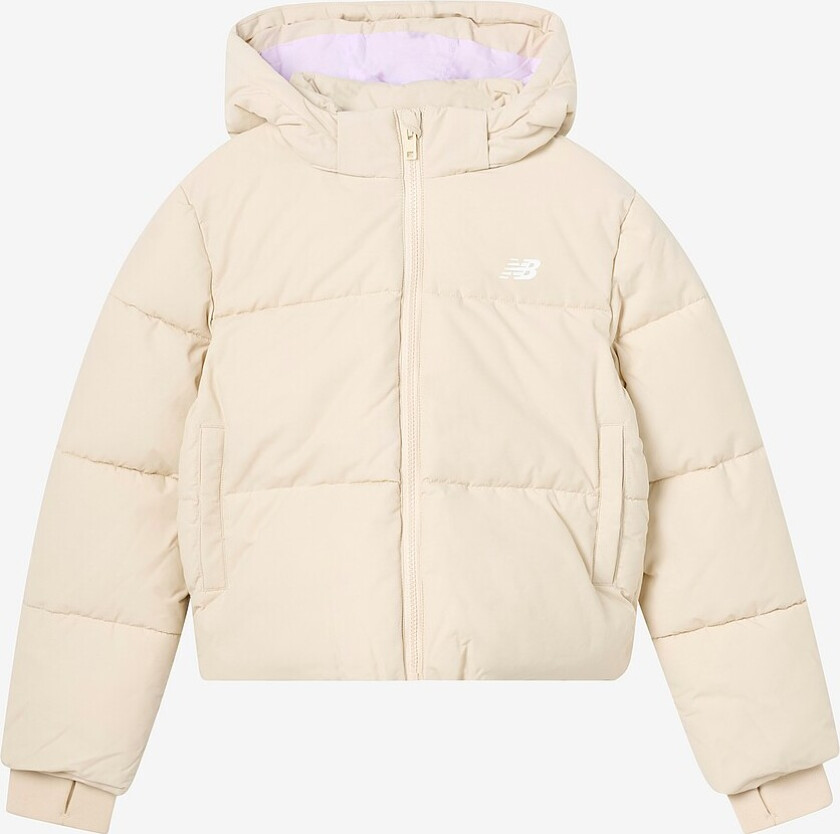 Pufferjakke NB Wide Baffle Puffer Coat - Rosa