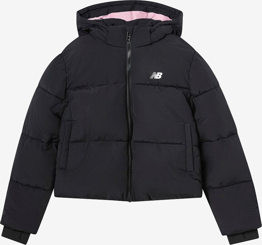 Pufferjakke NB Wide Baffle Puffer Coat - Svart