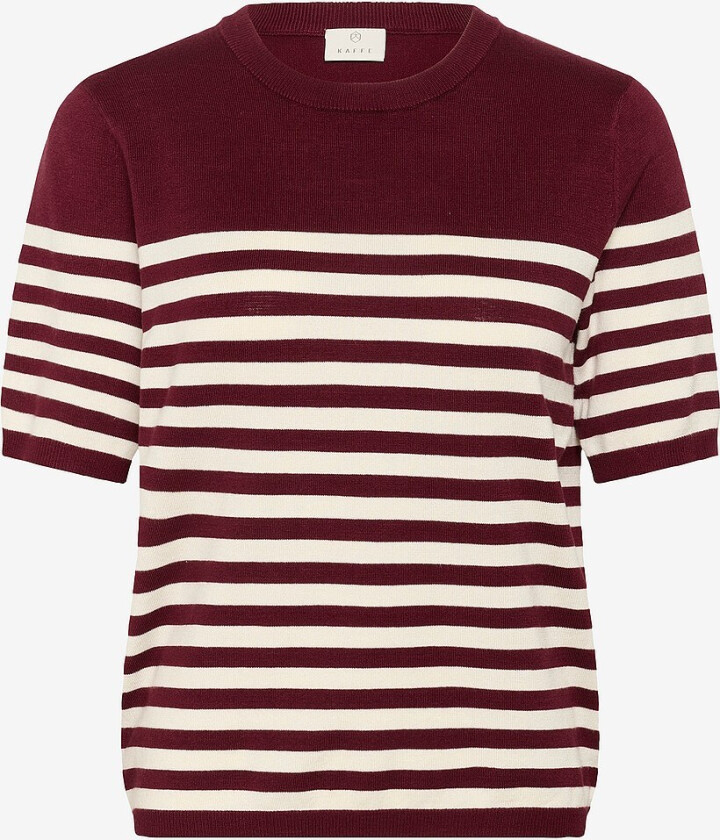 Genser Kamala Striped Knit - Rød