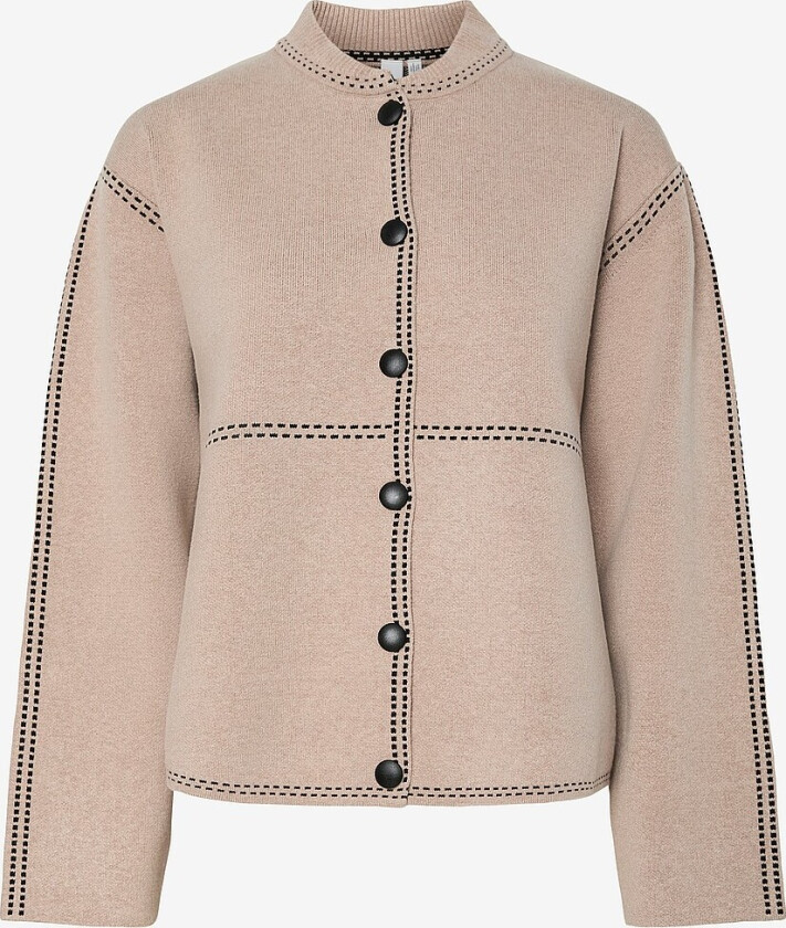 Kardigan yasJena LS Knit - Grå