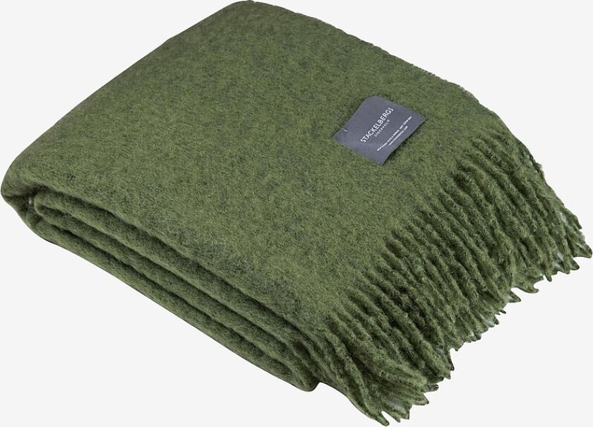 Pledd Mohair Blanket - Grønn