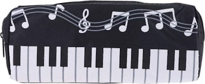 Musikalske noter Piano Keyboard Pennal, Stor kapasitet Penneveske