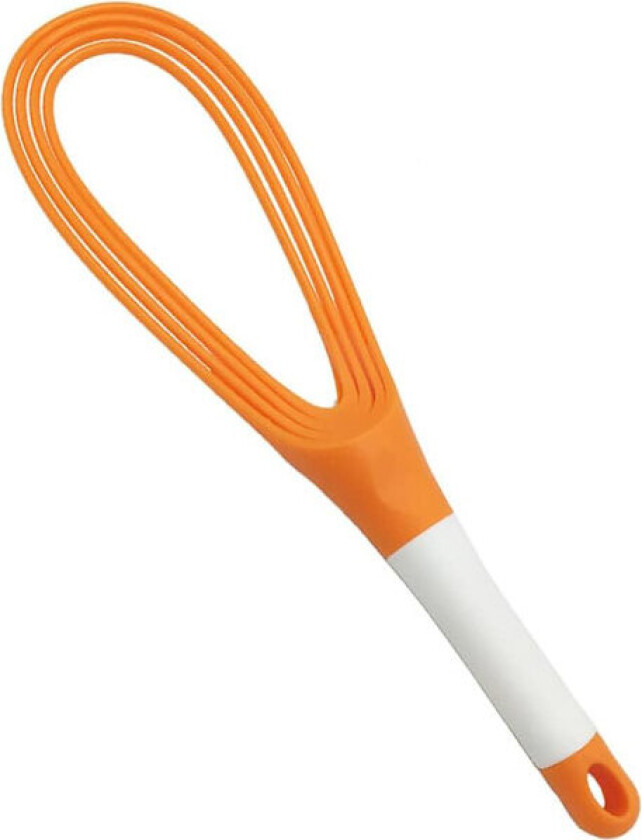 Twist Visp, Flat ballongvisp i plast for kjøkken, tykk tråd, eggvisp for matlaging, blanding, visping og røring