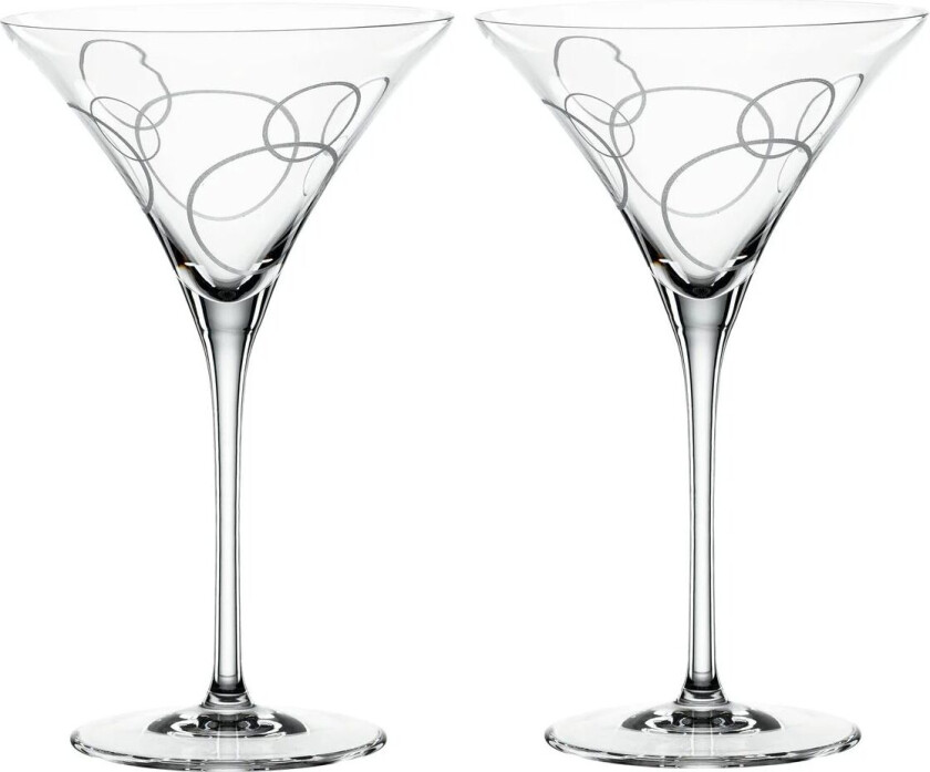 Signature cocktailglass 22 cl 2-pakning Circles