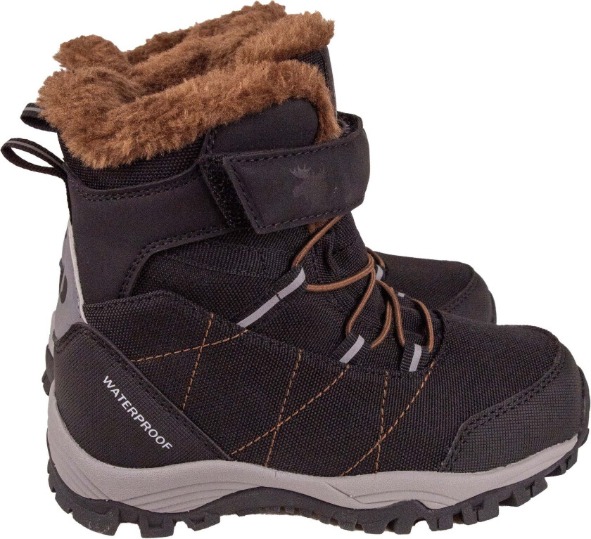 Arctic Mid Vintersko, Black/Brown, 39 - Vintersko & Vinterstøvler - Ull,PU