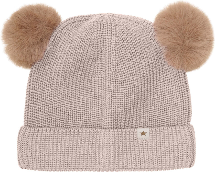 Lue med Dusker, Camel Melange, 50 - Luer - Merinoull,Polyamid,Ull