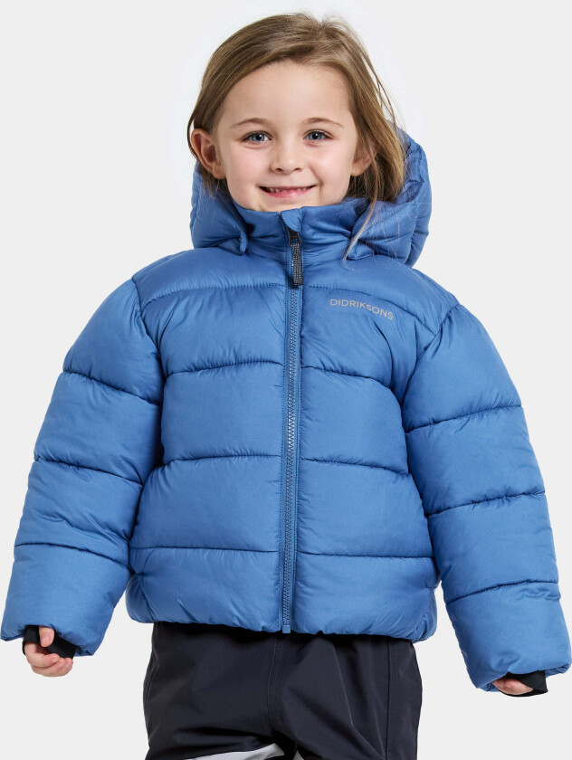 Roxen Vinterjakke, Sapphire Blue, 120 - Barnejakker - 100% Polyester